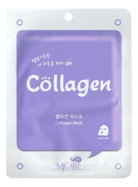 Купить Маска тканевая с коллагеном MJ Care On Collagen Mask Pack 22г, Mijin