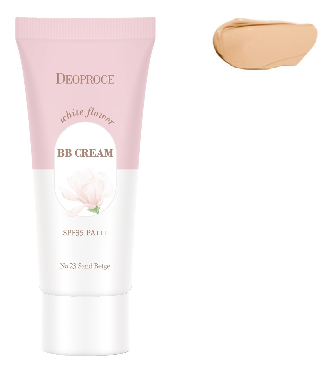 

BB крем для лица White Flower BB Cream SPF35 PA+++ 30г: 23 Sand Beige, BB крем для лица White Flower BB Cream SPF35 PA+++ 30г