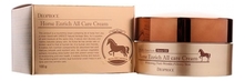 Deoproce Крем для лица питательный с лошадиным жиром Horse Enrich All Care Cream 100г