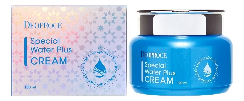 

Крем для лица увлажняющий Special Water Plus Cream 100г: Крем 100мл, Крем увлажняющий для лица на водной основе Special Water Plus Cream