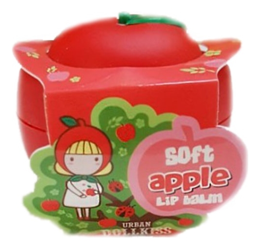 Бальзам для губ Яблоко Apple Soft Lip Balm 6г