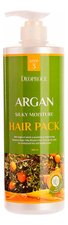 Deoproce Маска для волос с аргановым маслом Argan Silky Moisture Hair Pack 1000мл