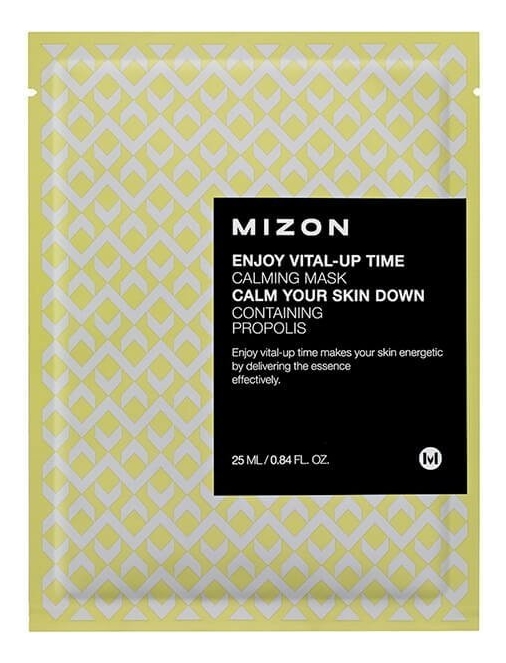 

Маска листовая для лица успокаивающая Enjoy Vital-Up Time Calming Mask 25мл