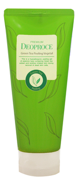Гель-скатка для лица на основе зеленого чая Premium Green Tea Peeling Vegetal 170г