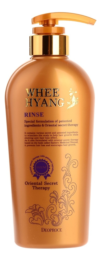 

Бальзам для волос с корнем женьшеня Whee Hyang Rinse 530мл