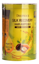 Deoproce Сыворотка для волос восстанавливающая Silk Recovery Hair Ampoule 10*10г