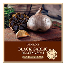 Deoproce Мыло для лица с экстрактом черного чеснока Black Garlic Reaging Soap 100г