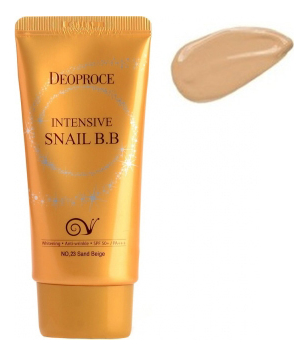 BB крем для лица с муцином улитки Intensive Snail SPF50+ PA+++ 50мл: 21 Natural Beige bb крем для лица с муцином улитки intensive snail spf50 pa 50мл 21 natural beige