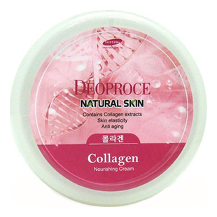 Крем для лица и тела с морским коллагеном Natural Skin Collagen Nourishing Cream 100г