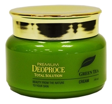 Deoproce Крем для лица на основе зеленого чая Premium Green Tea Total Solution Cream 100мл