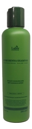 

Шампунь для волос с хной укрепляющий Pure Henna Shampoo 200мл
