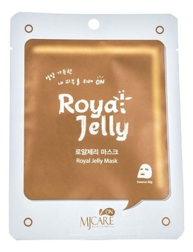 Маска тканевая с маточным молочком MJ Care On Royal Jelly Mask Pack 22г