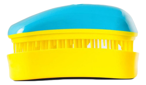Расческа для волос Hair Brush Mini Turquoise-Yellow (бирюзовая-желтая)