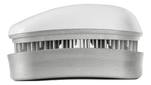 Расческа для волос Hair Brush Mini White-Silver (белая-серебро)