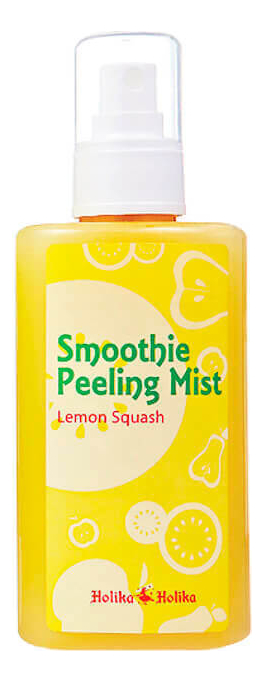 Отшелушивающий мист для лица Smoothie Peeling Mist Lemon Squash 150мл holika holika smoothie peeling mist lemon squash