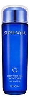 

Тонер для лица увлажняющий Super Aqua Ultra Water-Full Active Toner 150мл
