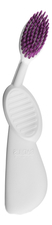 Radius Зубная щетка для правшей с резиновой ручкой Toothbrush Flex Brush White Purple SRB-116