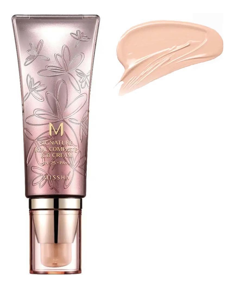 

BB крем многофункциональный M Signature Real Complete BB Cream SPF25 PA++ 45г: 21 Light Pink Beige, BB крем многофункциональный M Signature Real Complete BB Cream SPF25 PA++ 45г