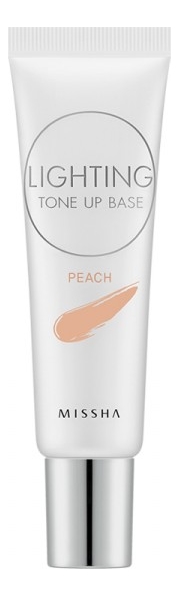 

База под макияж Lighting Tone Up Base SPF30 PA++ 20мл: 02 Peach, База под макияж Lighting Tone Up Base SPF30 PA++ 20мл