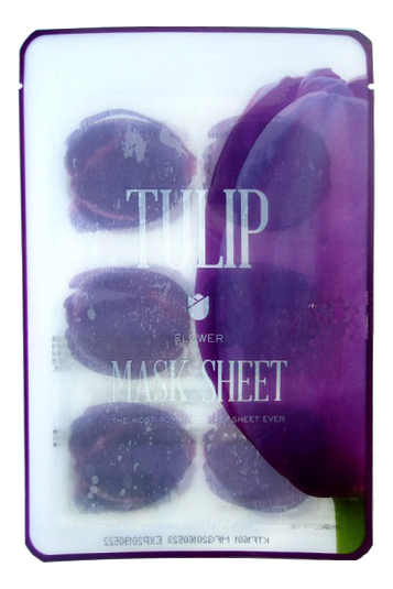 

Маски-слайсы тканевые с экстрактом тюльпана Tulip Mask Sheet 20мл