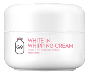 

Крем для лица осветляющий с экстрактом молочных протеинов G9 Skin White In Whipping Cream 50г