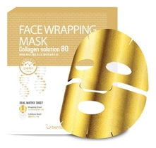 Berrisom Маска для лица с коллагеном Face Wrapping Mask Collagen Solution 80 27г