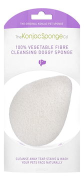 Спонж конняку для тела Doggy Tear Drop Sponge (без добавок)