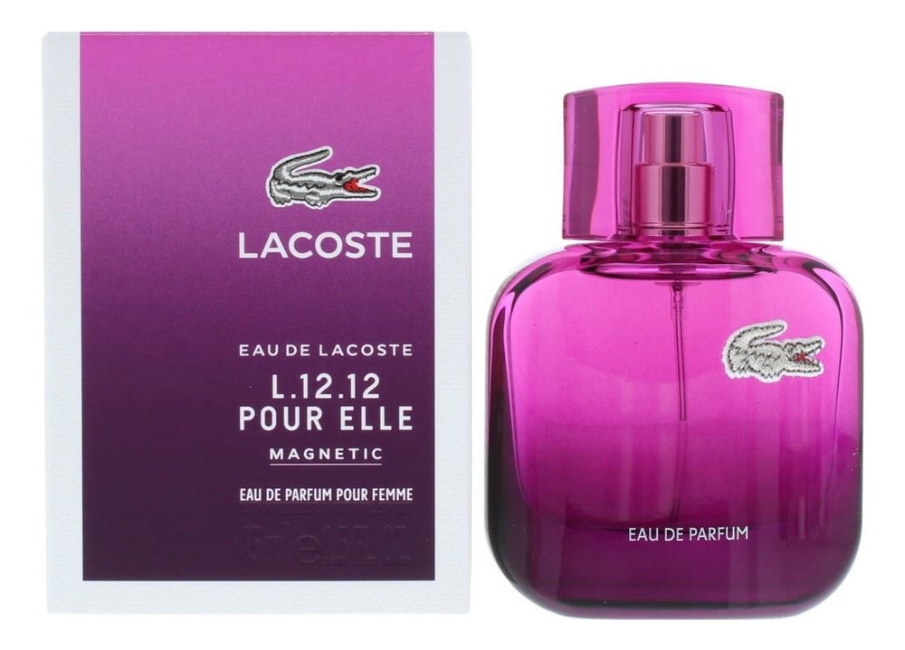 Eau de Lacoste L.12.12 Pour Elle Magnetic: парфюмерная вода 45мл ежедневник недат а5 160л 148 218 galant magnetic иск кожа магнитн клапан