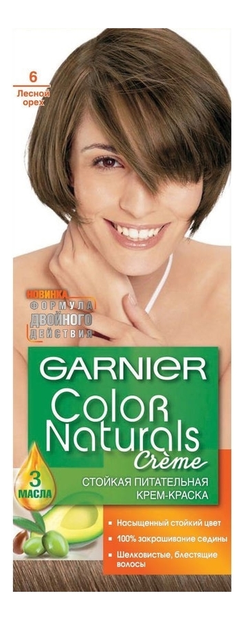 Природные краски для волос орех