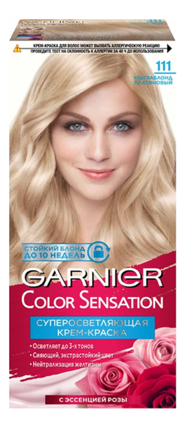 

Краска для волос Color Sensation: 111 Ультра блонд платиновый, Краска для волос Color Sensation