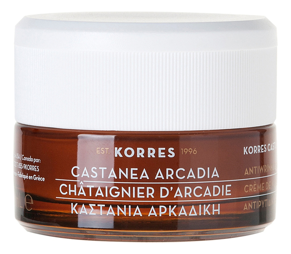 

Дневной крем для лица с экстрактом каштана Castanea Arcadia Anti-Wrinkle & Firming Day Cream Normal Combination Skin 40мл