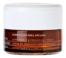 Korres Дневной крем для лица с экстрактом каштана Castanea Arcadia Anti-Wrinkle & Firming Day Cream Dry Skin 40мл