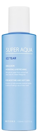 

Эмульсия для лица увлажняющая Super Aqua Ice Tear Emulsion 150мл