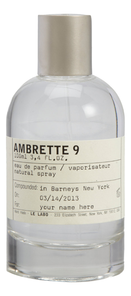 Ambrette 9: парфюмерная вода 1,5мл ambrette 9 парфюмерная вода 50мл