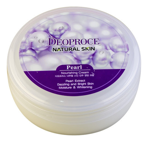

Крем для лица и тела с экстрактом жемчуга Natural Skin Pearl Nourishing Cream 100г