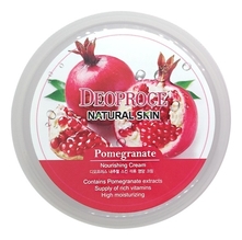 Deoproce Крем для лица и тела с экстрактом граната Natural Skin Pomegranate Nourishing Cream 100г