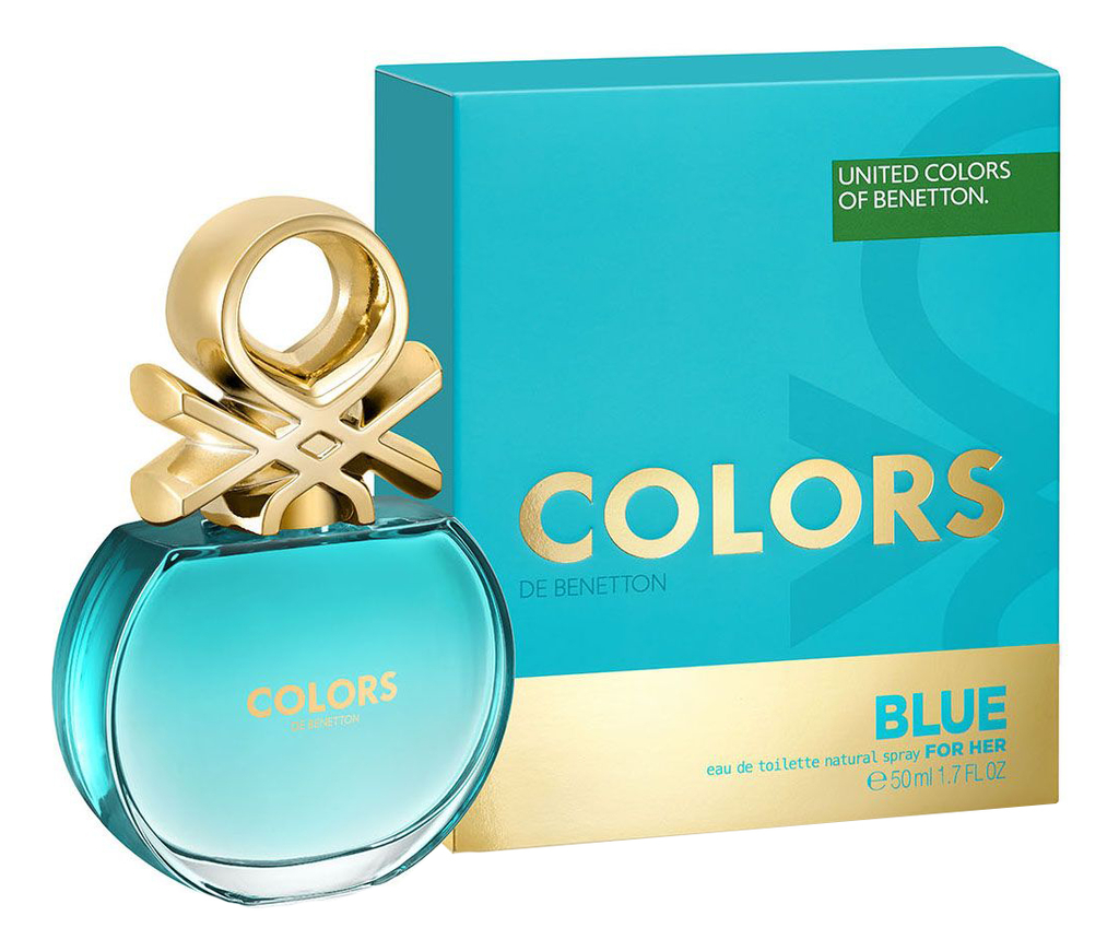 

Colors de Blue For Her: туалетная вода 50мл, Colors De Blue For Her