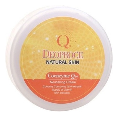 Купить Крем для лица и тела с коэнзимом Natural Skin Coenzyme Q10 Nourishing Cream 100г, Deoproce
