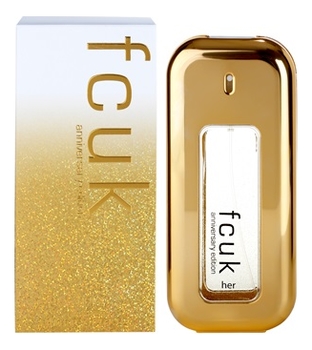 

FCUK Anniversary Edition Her: туалетная вода 100мл, FCUK Anniversary Edition Her