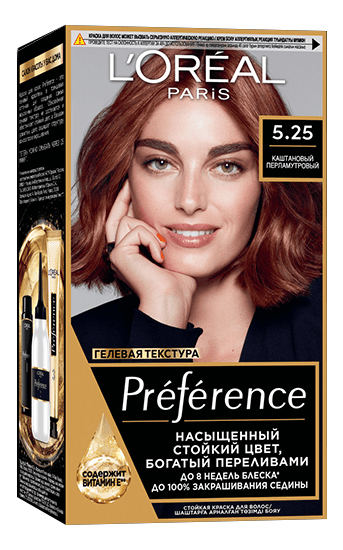 

Краска для волос Preference 270мл: 5.25 Антигуа, Краска для волос Preference 270мл