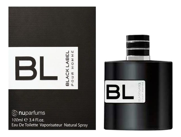 

Nu Parfums Black Label: туалетная вода 100мл, Nuparfums Black Label