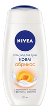 NIVEA Крем-гель для душа Молоко и абрикос
