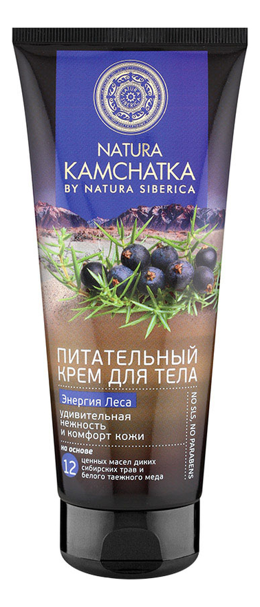 

Питательный крем для тела Энергия леса Natura Kamchatka 200мл