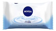 NIVEA Ухаживающее мыло Milk 90г