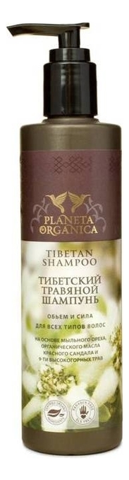 

Тибетский травяной шампунь Объем и сила Tibetan Shampoo 280мл