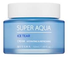 Missha Крем для лица увлажняющий Super Aqua Ice Tear Cream 50мл