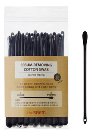 

Набор палочек для очистки пор Sebum-Removing Cotton Swab 2*20шт