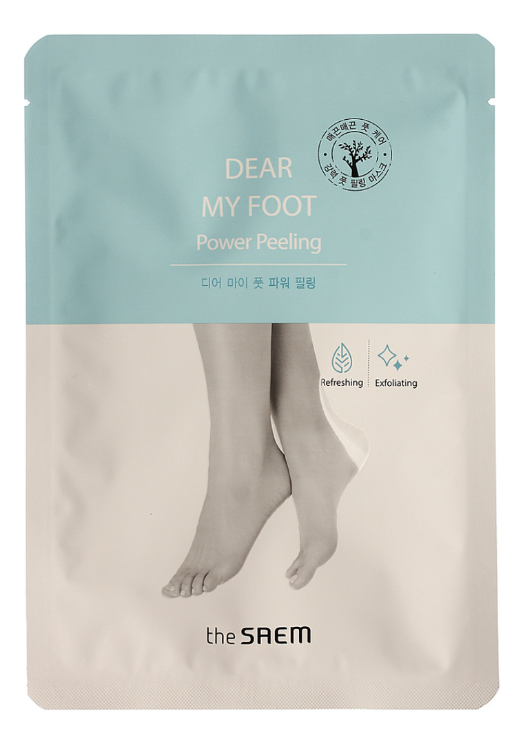 Пилинг для ног Dear My Foot Power Peeling 40мл: Пилинг 1 пара