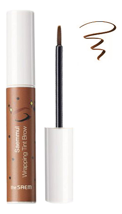 

Тинт для бровей Saemmul Wrapping Tint Brow 5,5г: BR01 Natural Brown, Тинт для бровей Saemmul Wrapping Tint Brow 5,5г