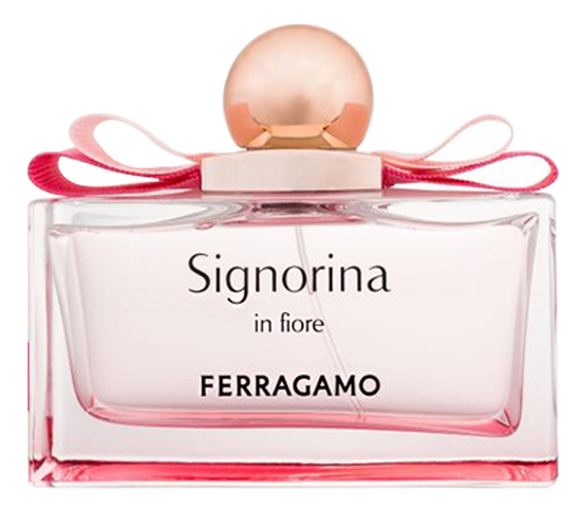 Signorina In Fiore: набор (т/вода 50мл + лосьон д/тела 50мл + гель д/душа 50мл)